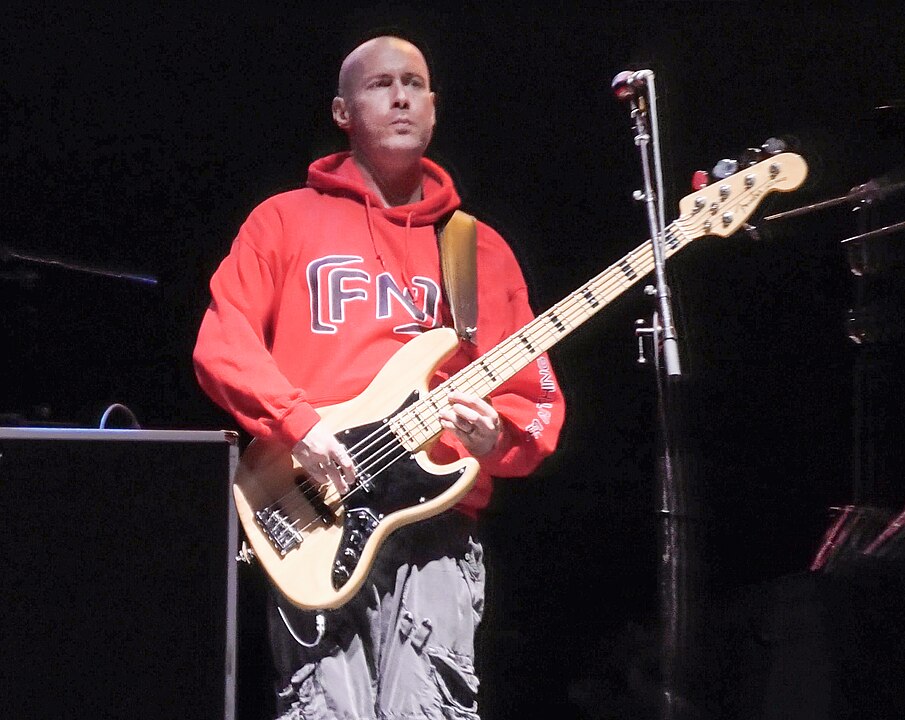 Limp Bizkit Mourns Loss of Bassist Sam Rivers at 48 Sam Rivers, bassist of Limp Bizkit, performing live on stage